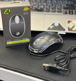موس سیم دار برند ایکسفورتک مدل X10