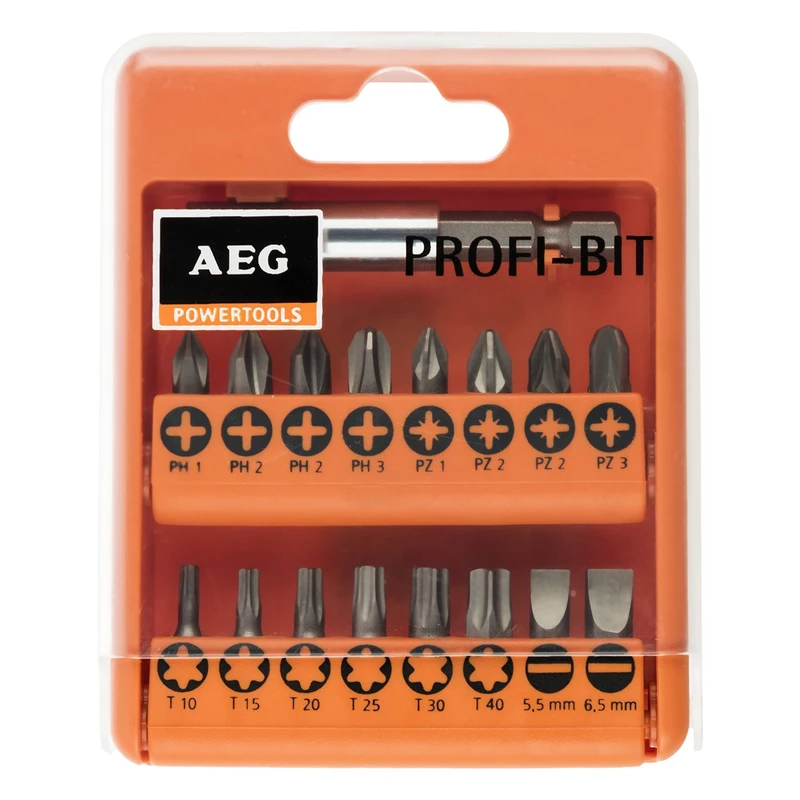 نوک پیچ گوشتی 17 پارچه AEG