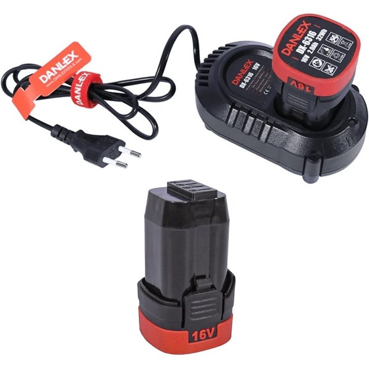 دریل پیچ گوشتی شارژی براشلس دنلکس مدل DX-6316