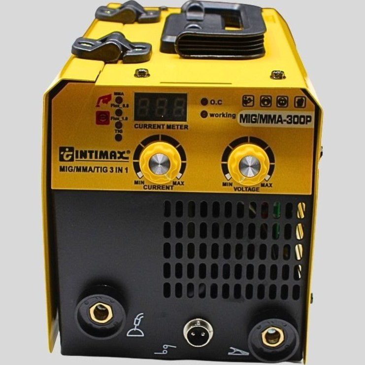 دستگاه جوشکاری Co2 سه کاره نمایشگر بزرگ اینتیمکس 300 آمپر مدل MIG/MMA300P
