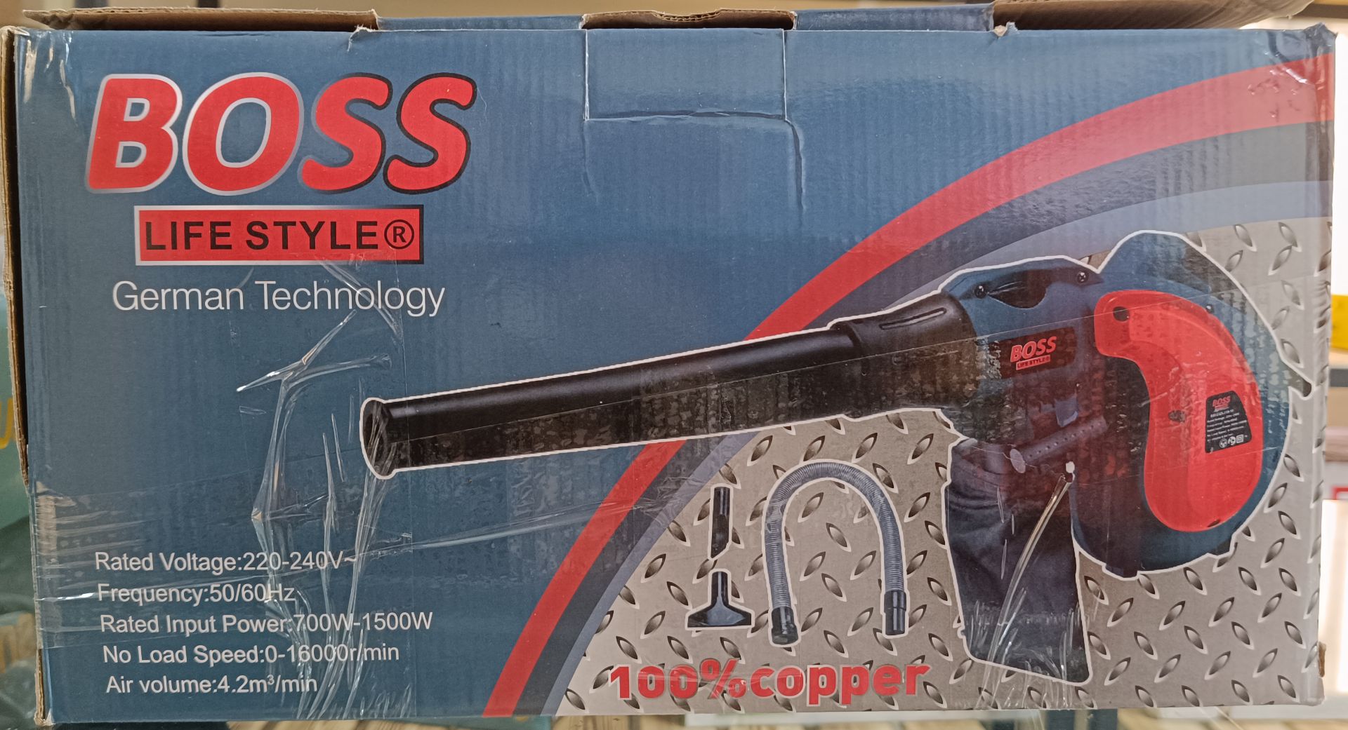 جاروبرقی و بلوور حرفه ای صنعتی باس مدل BS123ZL319-10